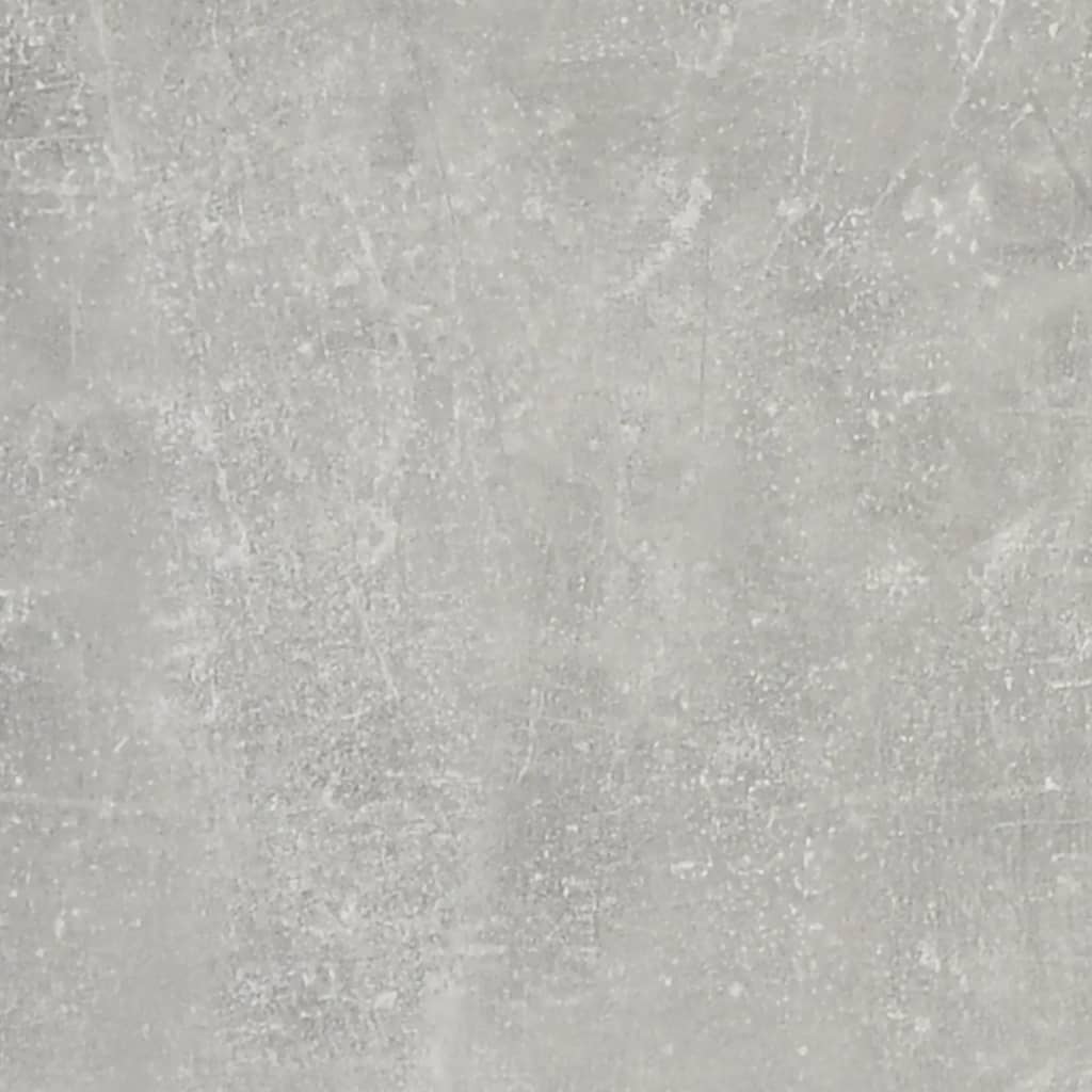 vidaXL Armário de parede suspenso 34,5x34x90 cm cinzento cimento