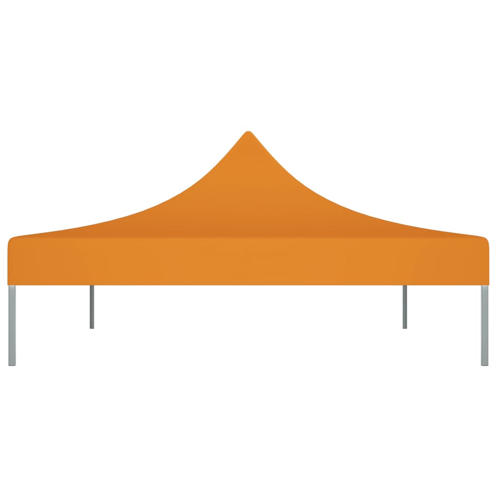 vidaXL Teto para tenda de festas 4x3 m 270 g/m² laranja