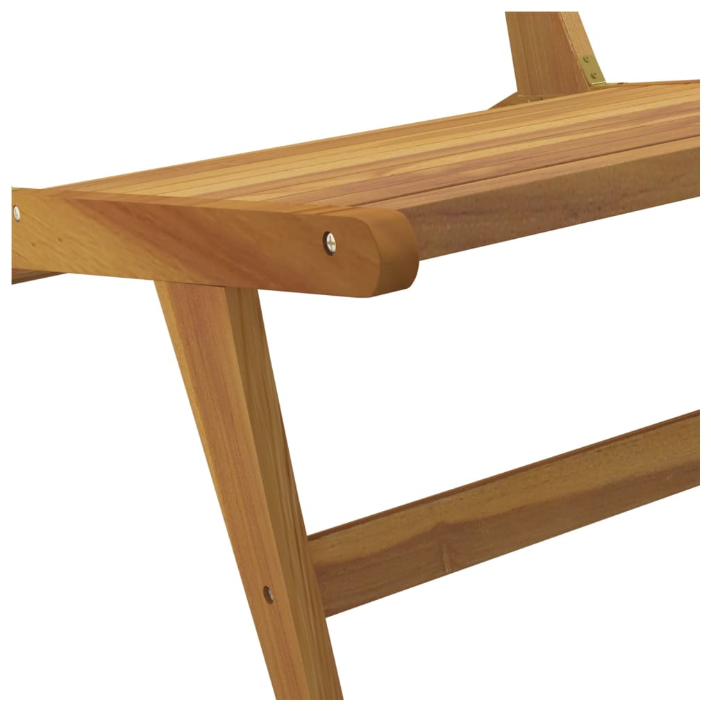 vidaXL Cadeira de jardim madeira de teca maciça