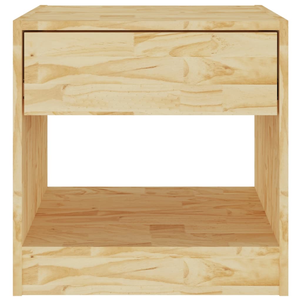 vidaXL Mesas de cabeceira 2 pcs 40x31x40 cm madeira de pinho maciça