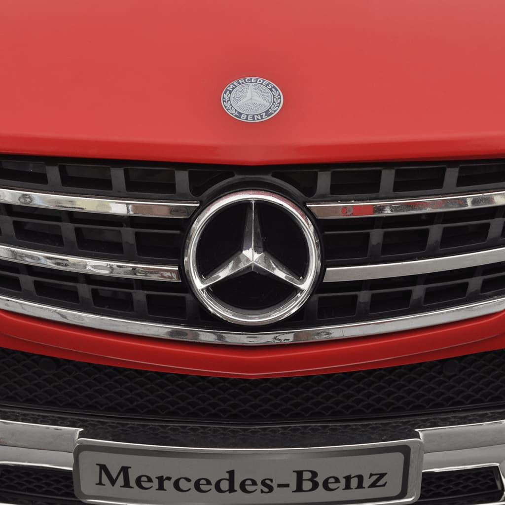 Carro eléctrico Mercedes Benz ML350 vermelho 6V com controlo remoto