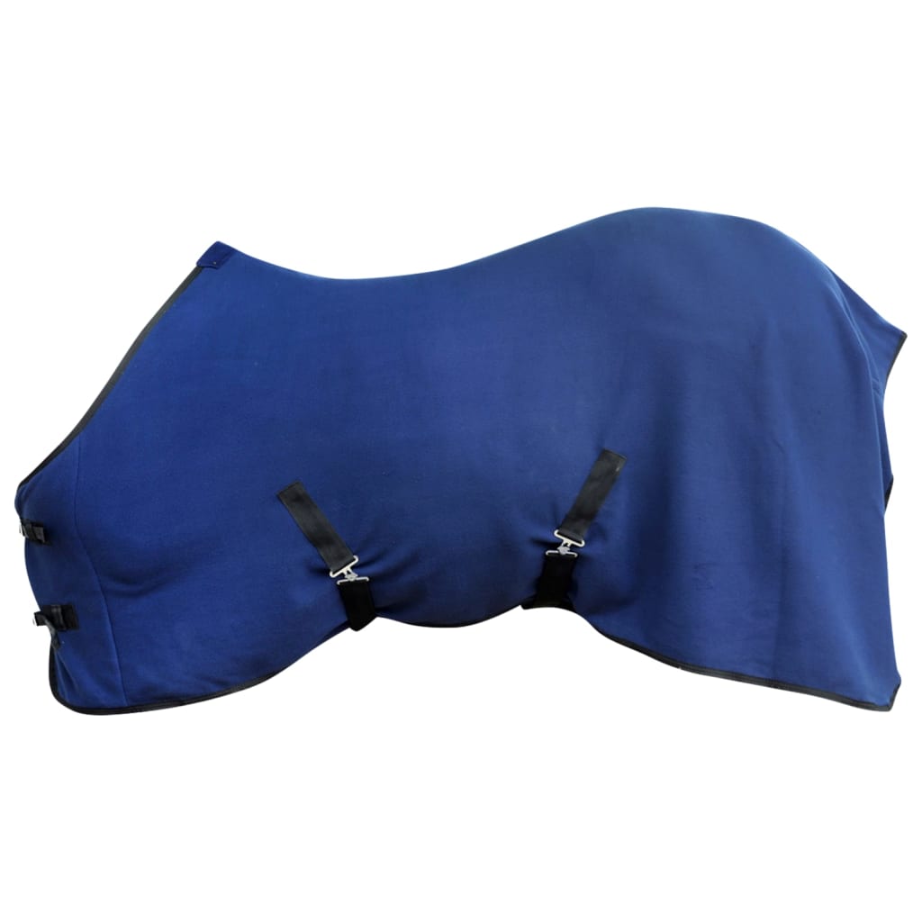 Cobertor com sobrecilha lã 125 cm azul