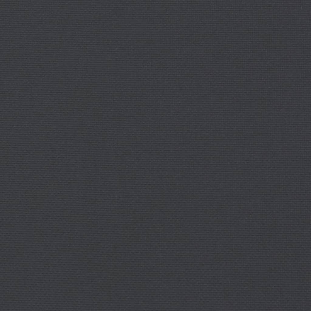 vidaXL Almofadão para sofá de paletes 60x60x6 cm tecido preto