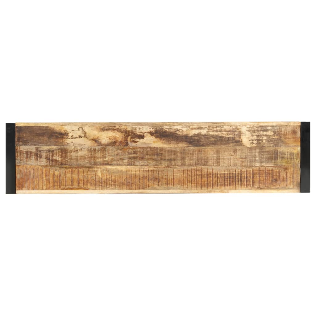 vidaXL Mesa consola 150x35x76 cm madeira de mangueira maciça