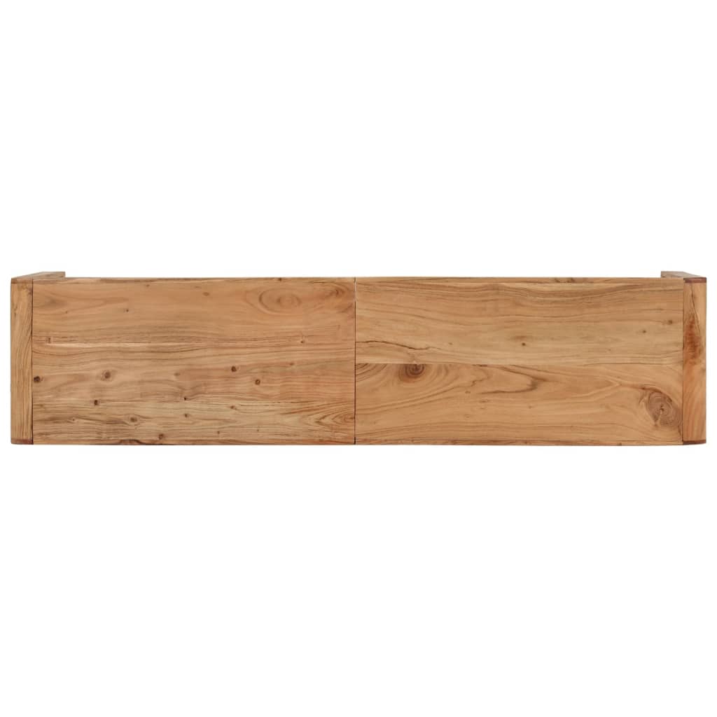 vidaXL Banco 160x38x45 cm madeira de acácia maciça