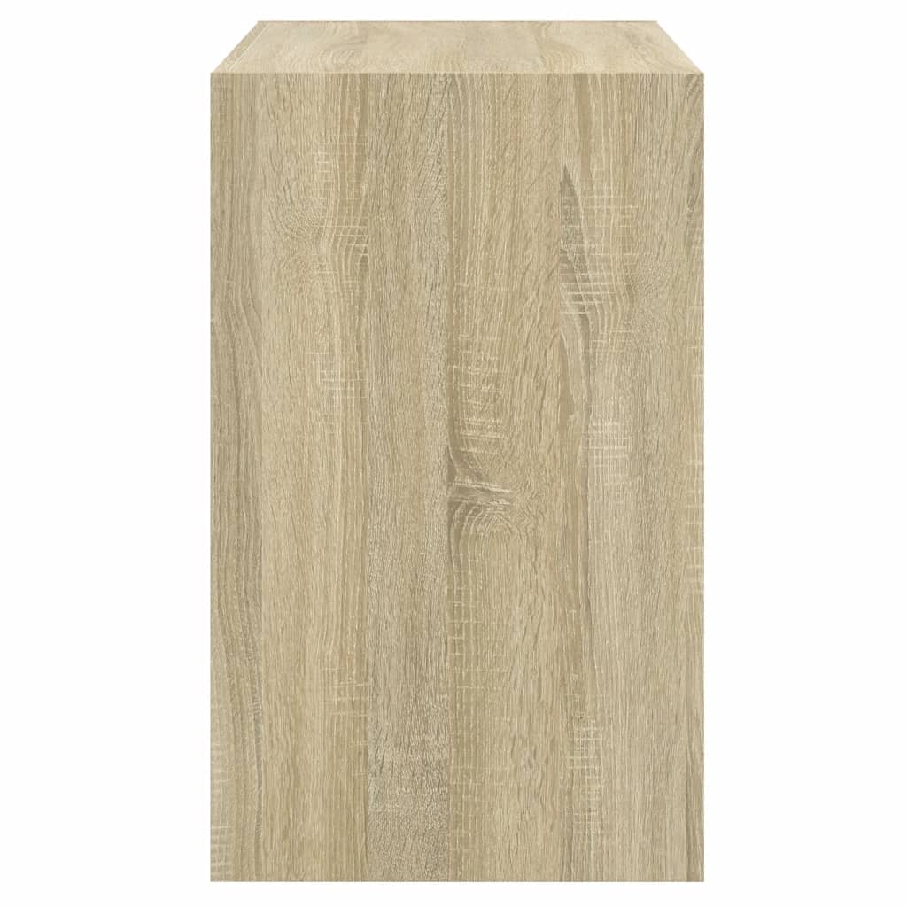 vidaXL Sapateira 80x42x69 cm derivados de madeira carvalho sonoma
