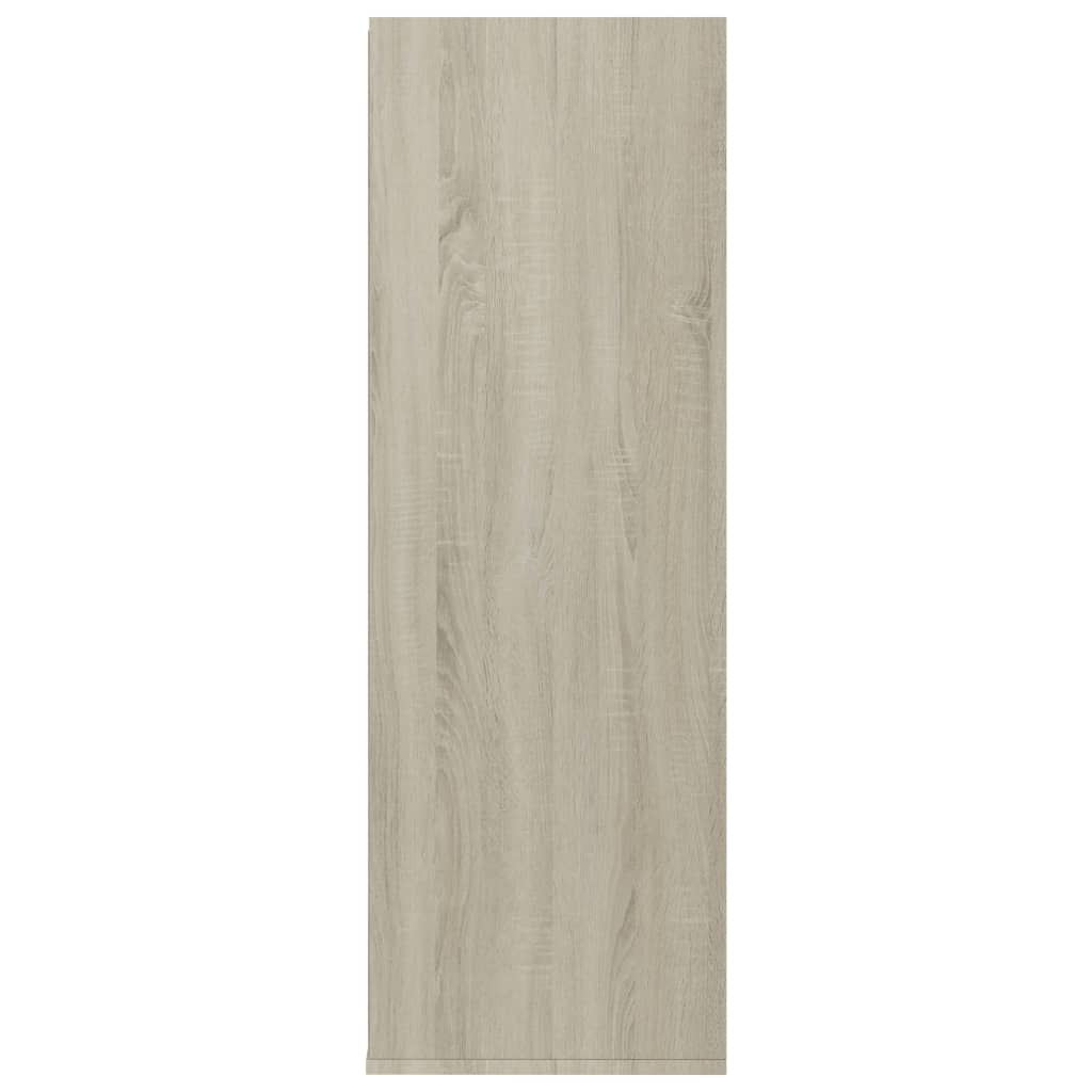 vidaXL Sapateira 54x34x100,5 cm derivados de madeira cor carvalho