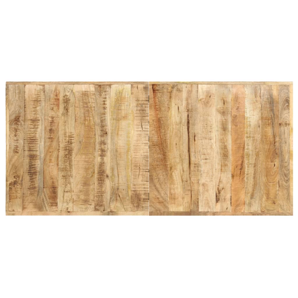 vidaXL Mesa de bar 150x70x107 cm madeira de mangueira áspera