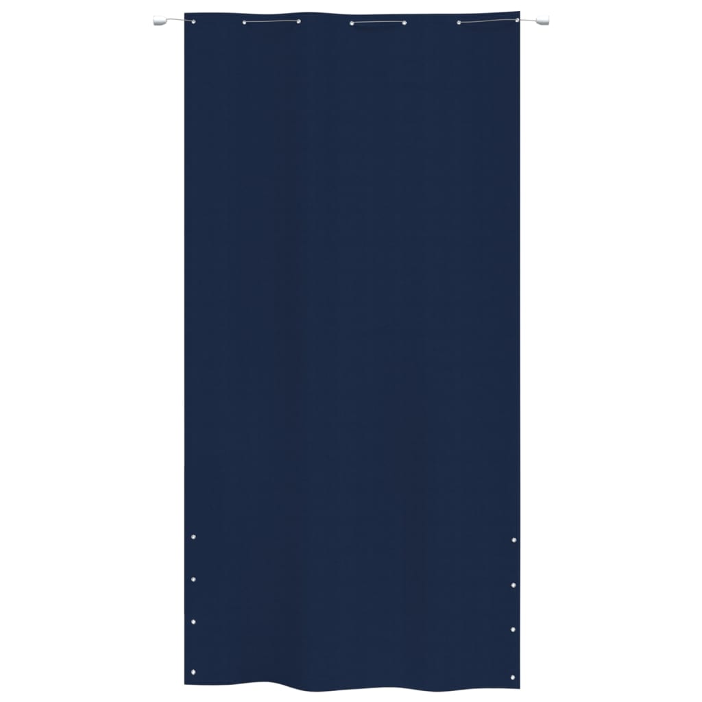 vidaXL Tela de varanda 140x240 cm tecido oxford azul