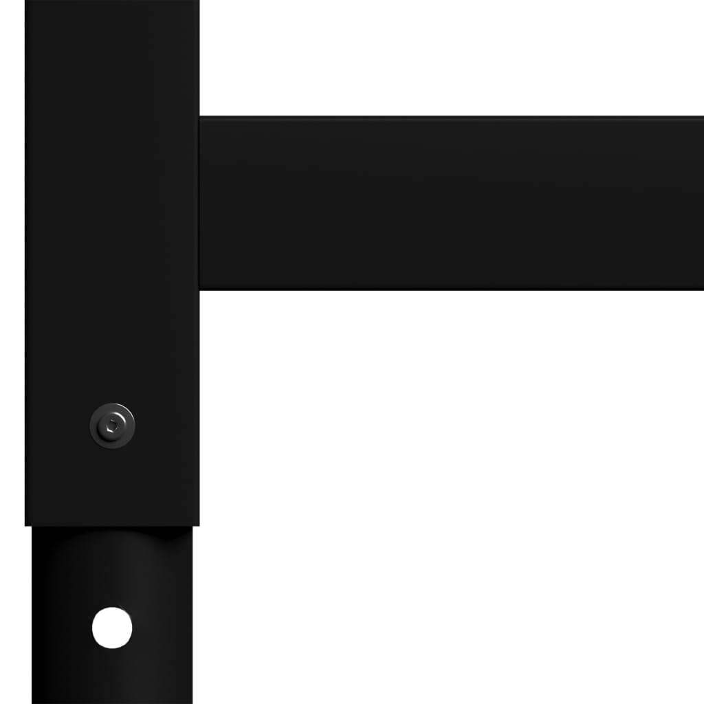 vidaXL Estruturas bancada ajustáveis 2 pcs 55x(69-95,5) cm metal preto