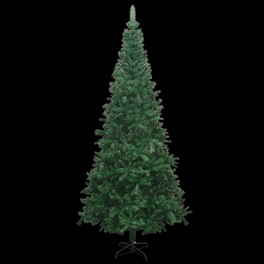 vidaXL Árvore Natal artificial pré-iluminada 240 cm verde