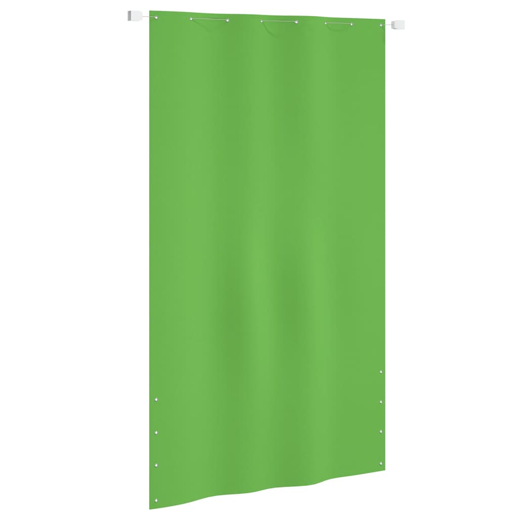 vidaXL Tela de varanda 140x240 cm tecido oxford verde-claro