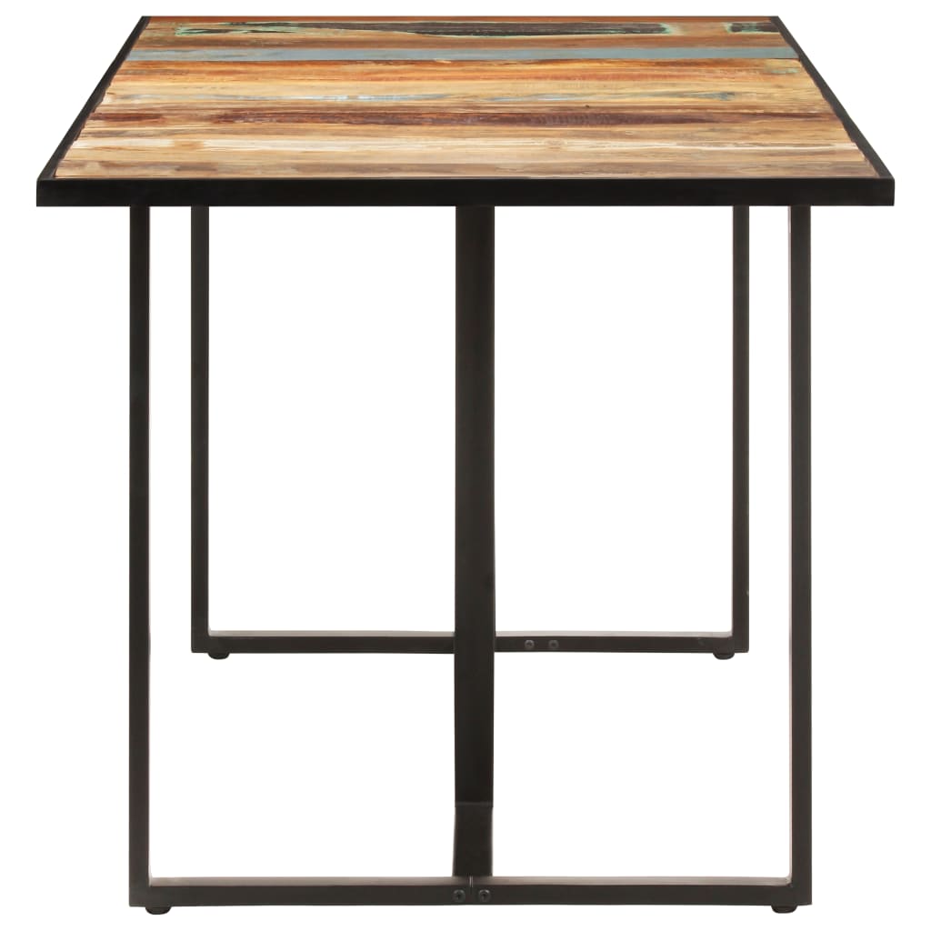 vidaXL Mesa de jantar 180 cm madeira recuperada maciça