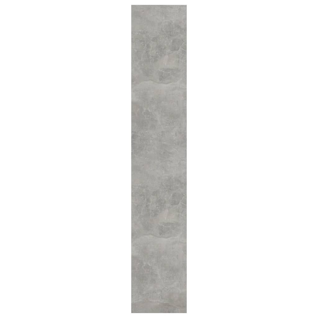 vidaXL Estante/divisória 80x30x166 cm contraplacado cinzento cimento