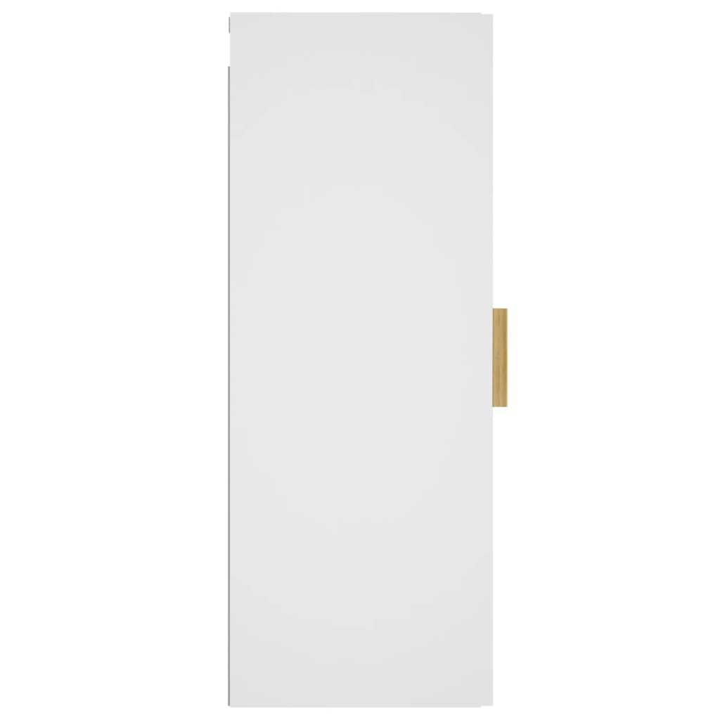 vidaXL Armário parede 34,5x34x90 cm madeira processada branco