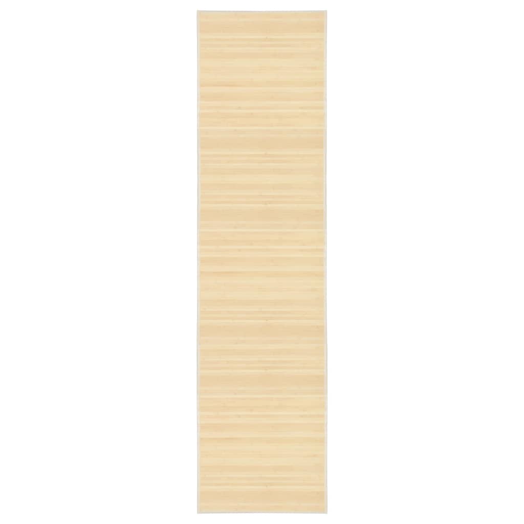 vidaXL Tapete de bambu 80x300 cm natural