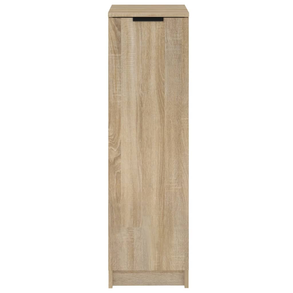 vidaXL Sapateira 30x35x100 cm derivados de madeira cor carvalho sonoma