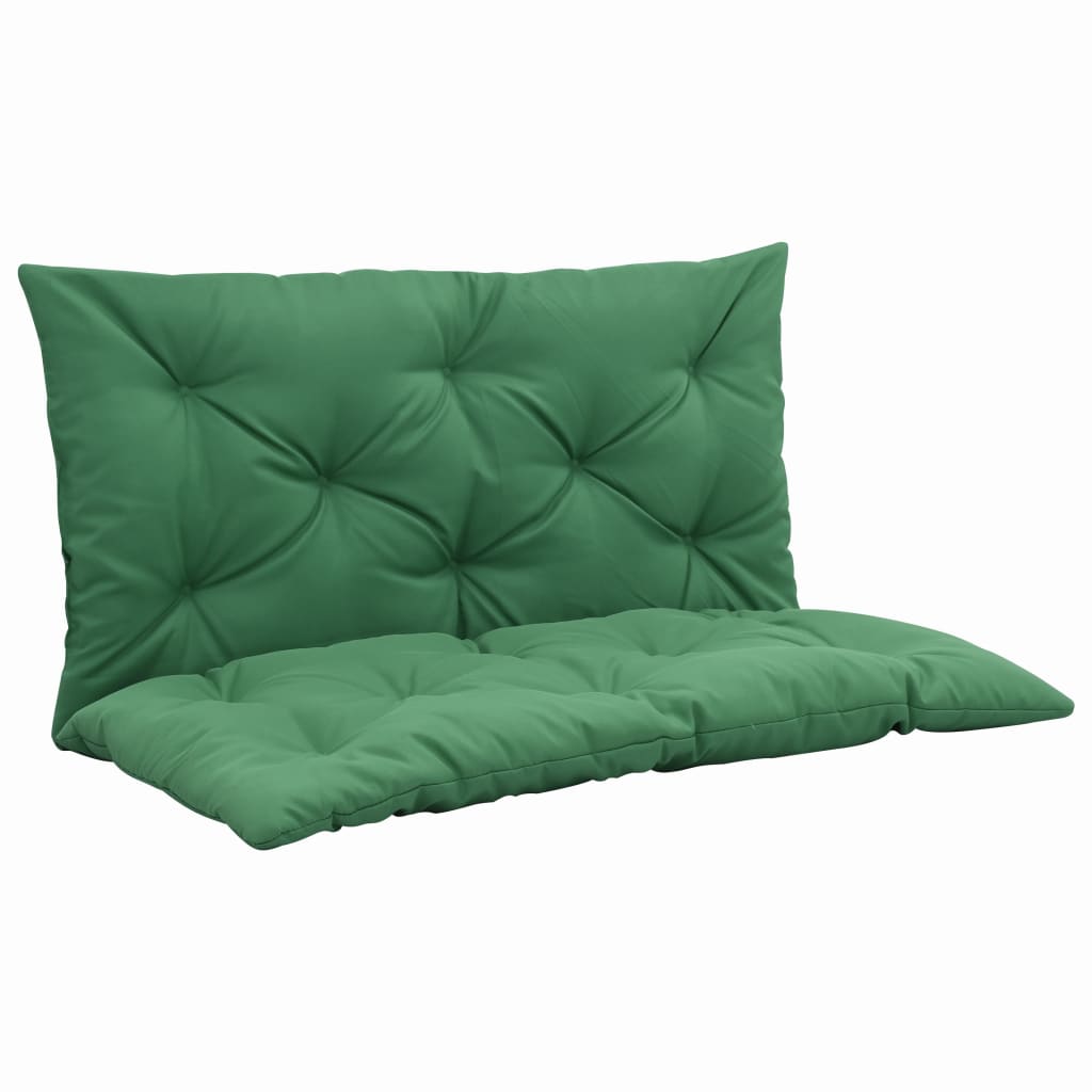 vidaXL Almofadão para cadeira de baloiço 100 cm verde