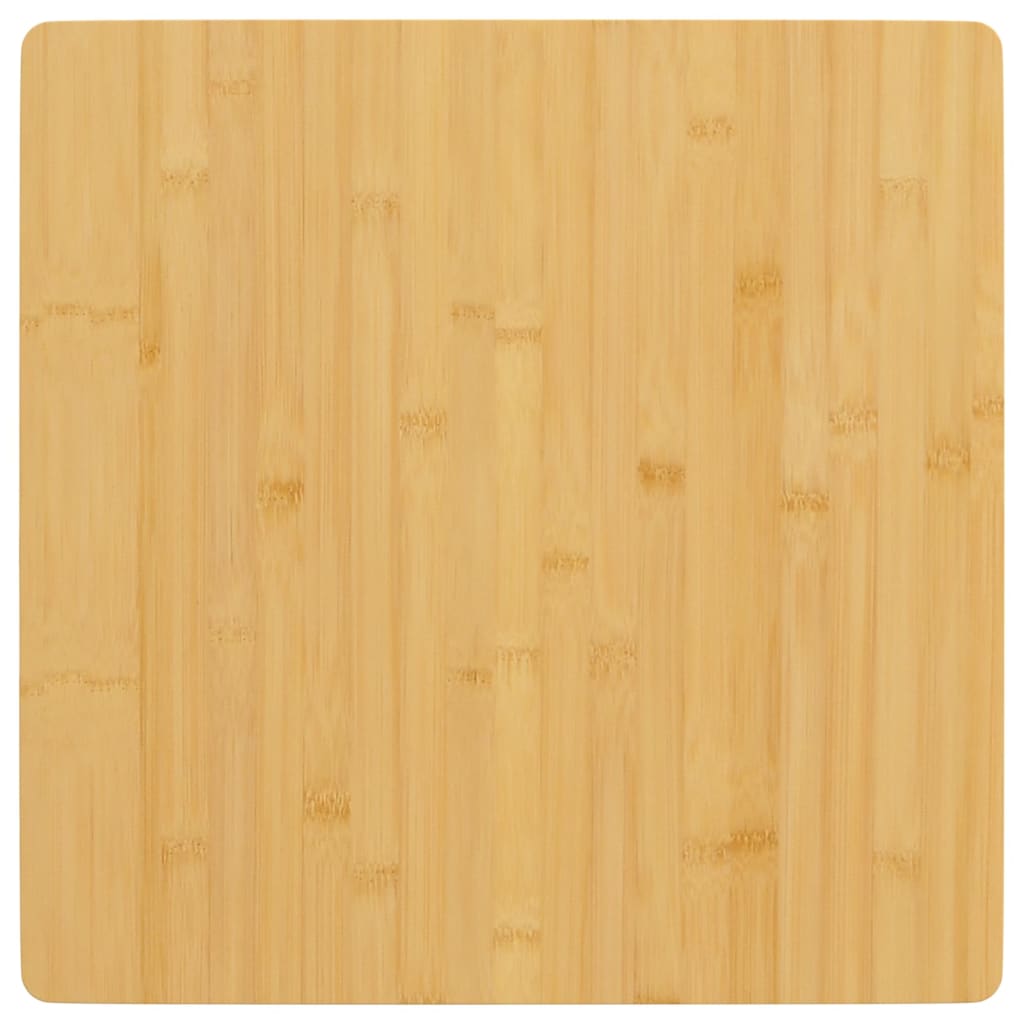 vidaXL Tampo de mesa 40x40x4 cm bambu