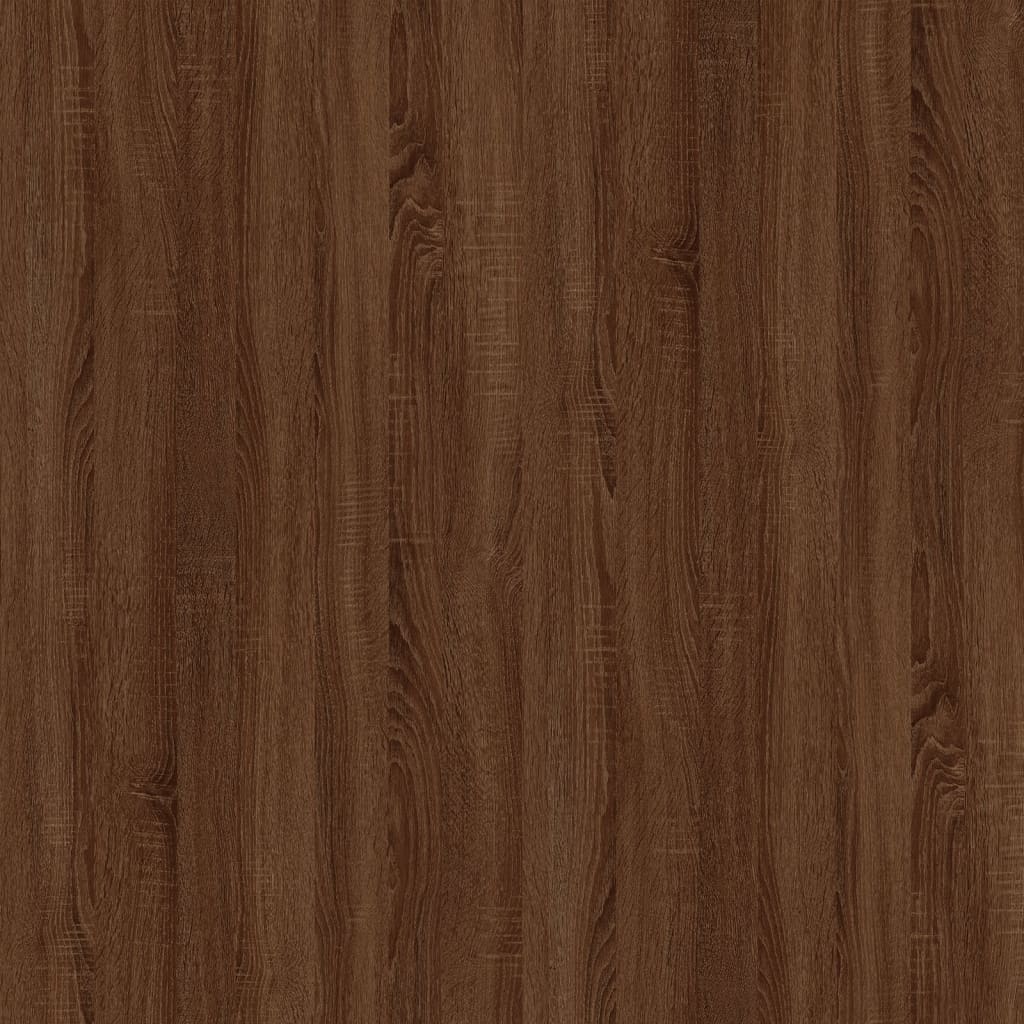 vidaXL Mesa de centro 100x50x35 cm derivados madeira carvalho castanho