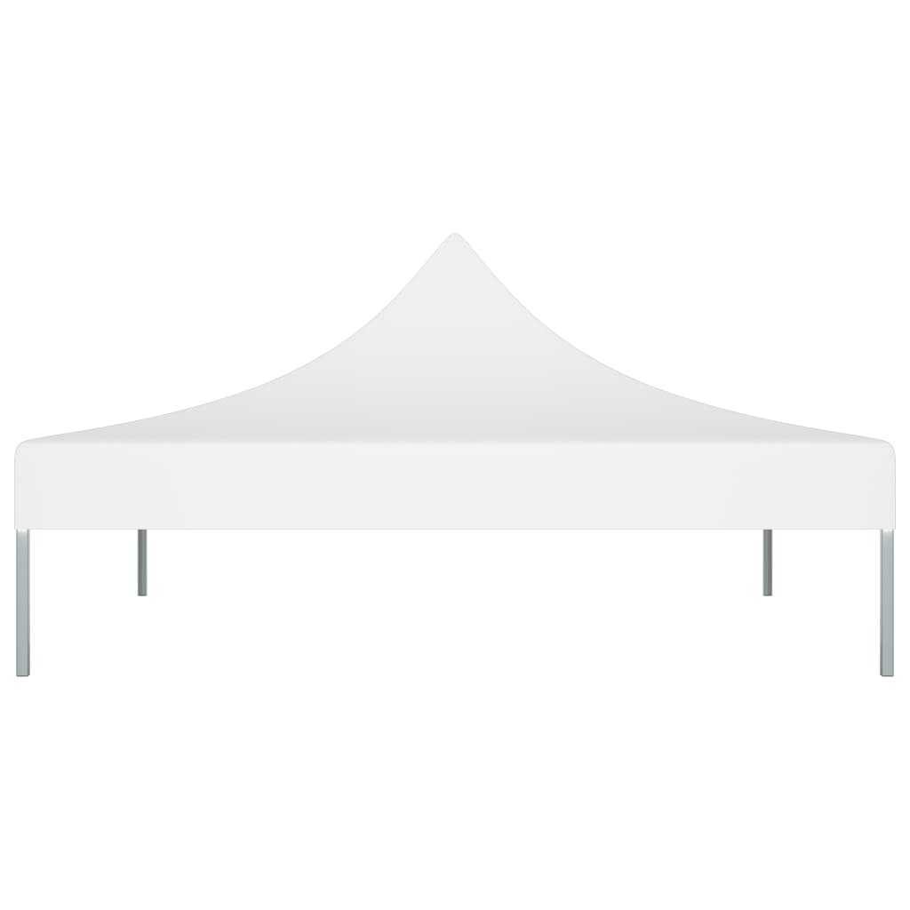 vidaXL Teto para tenda de festas 2x2 m 270 g/m² branco