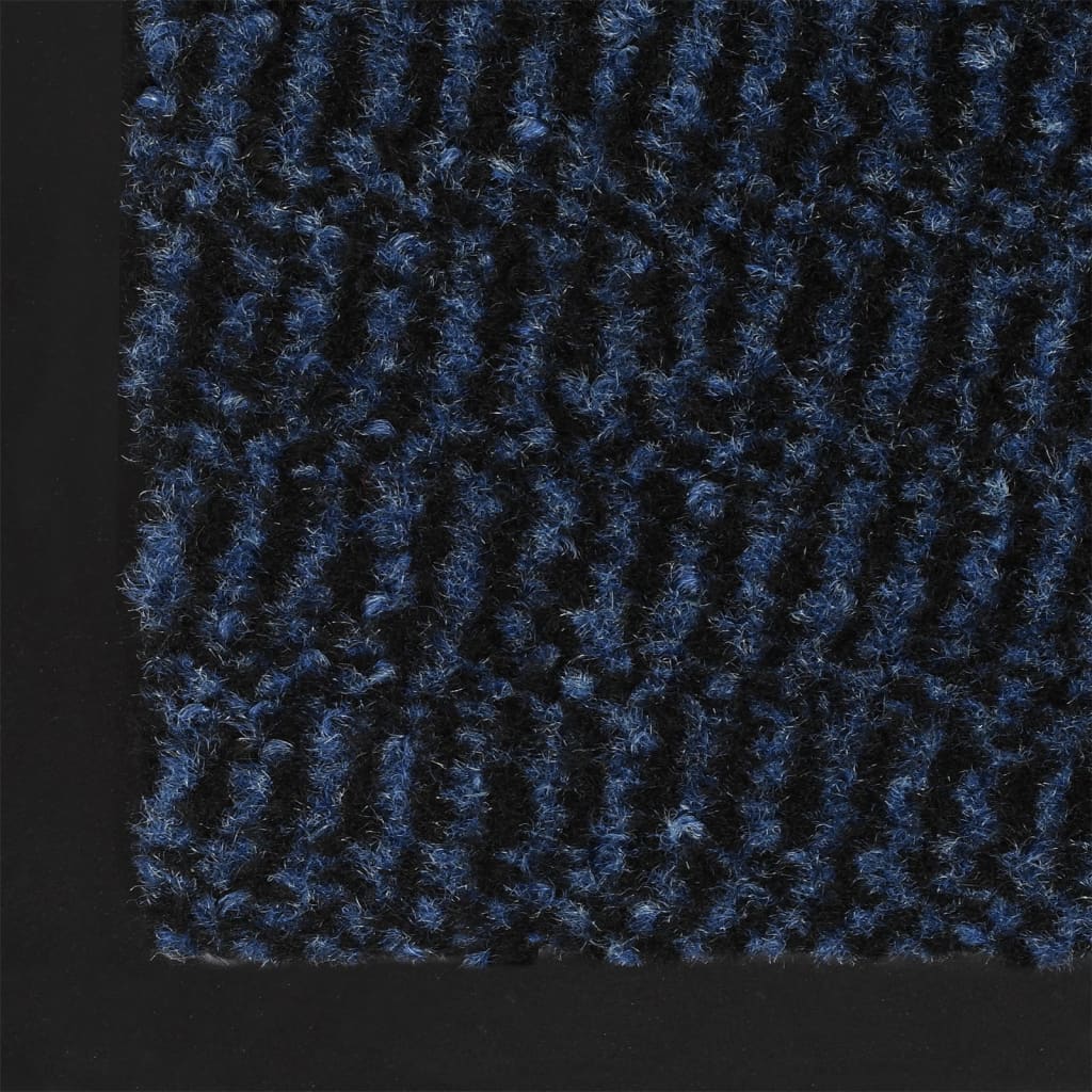 vidaXL Tapete de entrada tufado 60x180 cm azul