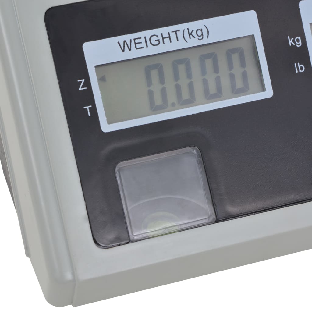 vidaXL Balança digital 30 kg com bateria recarregável
