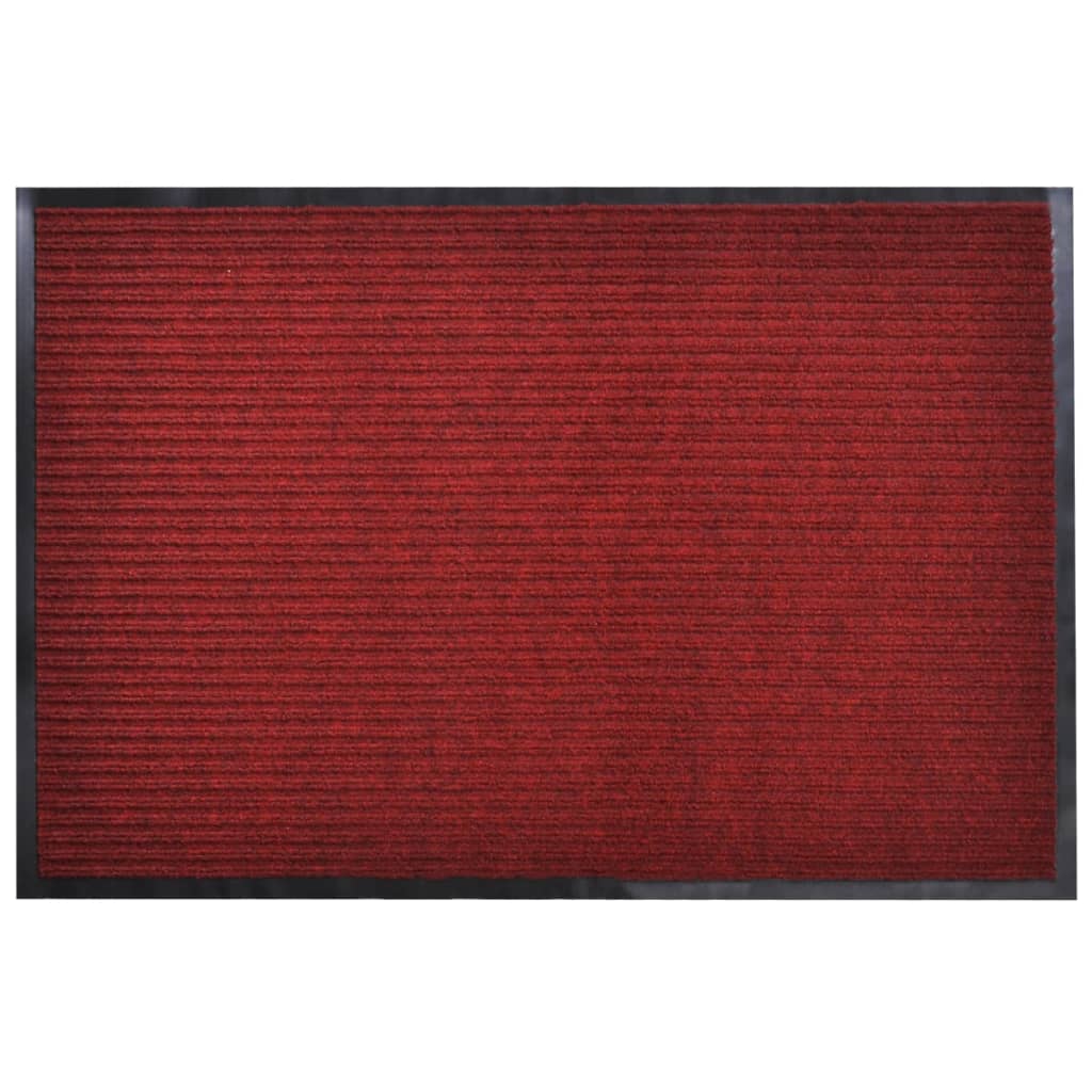 Tapete vermelho para porta em PVC 90 x 60 cm
