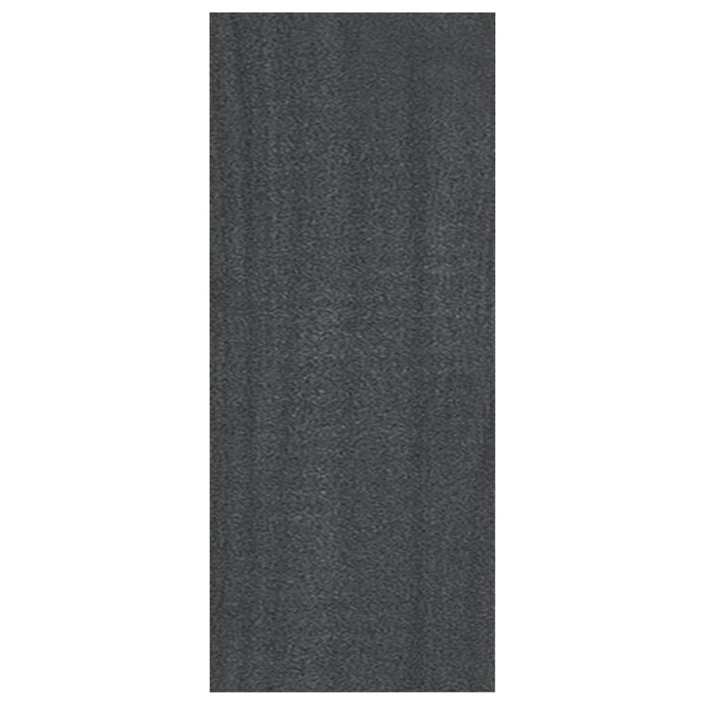 vidaXL Estante 40x30x71,5 cm pinho maciço cinzento