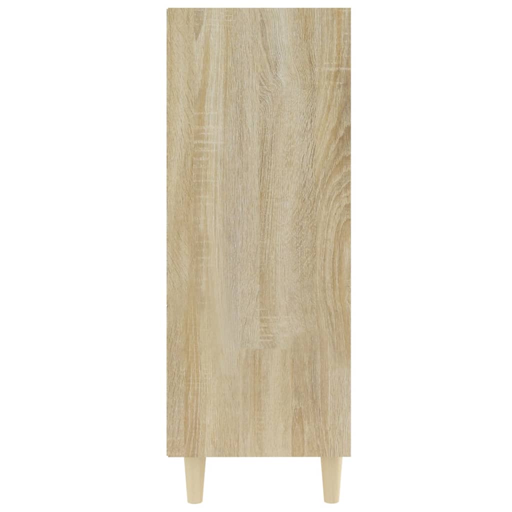 vidaXL Aparador 69,5x32,5x90 cm madeira processada cor carvalho sonoma
