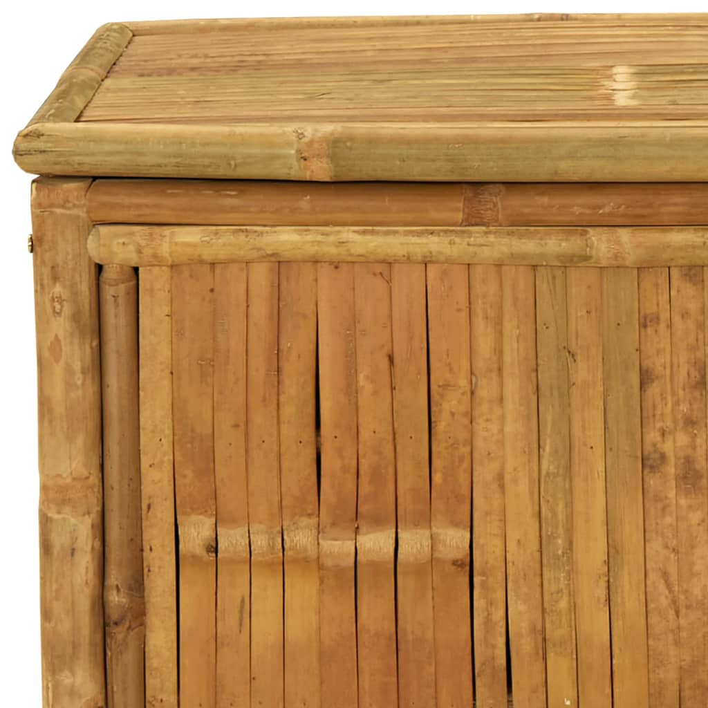 vidaXL Caixa de arrumação para jardim 90x52x55 cm bambu