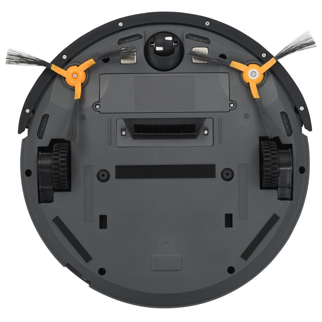 vidaXL Robô aspirador autom. 5 modfros controlo p/ APP navegação WIFI