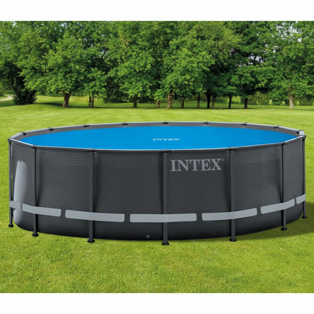 Intex Cobertura para piscina solar redonda 488 cm