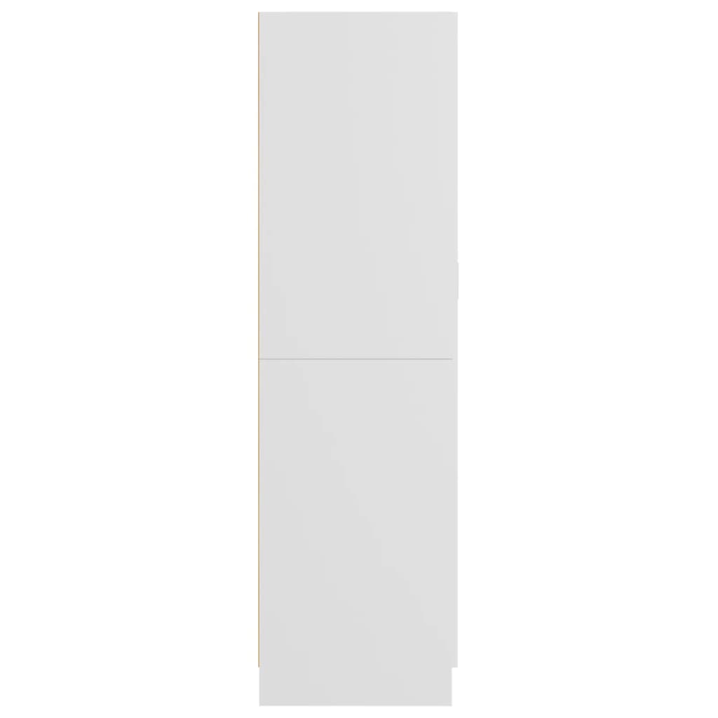 vidaXL Roupeiro 82,5x51,5x180 cm contraplacado branco