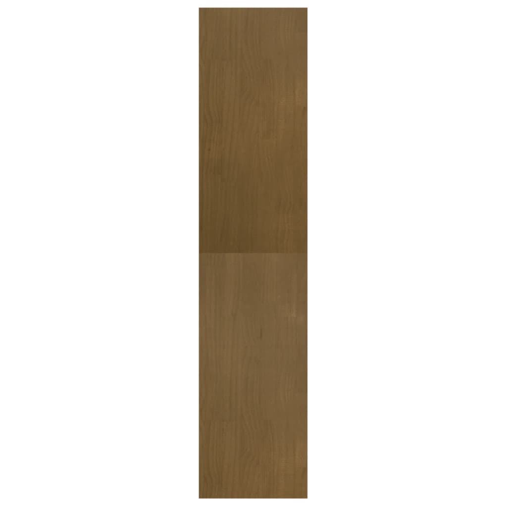 vidaXL Estante/divisória 40x30x135,5 cm madeira de pinho castanho mel
