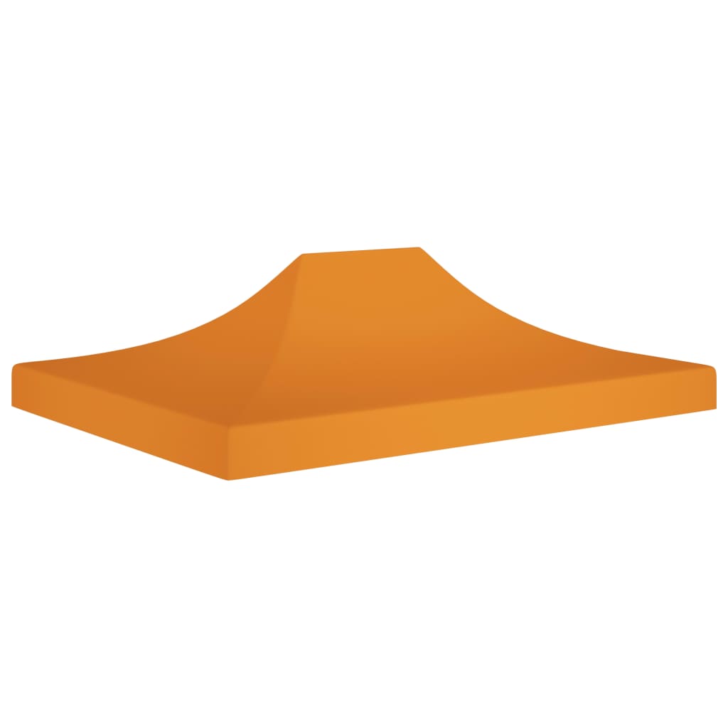 vidaXL Teto para tenda de festas 4x3 m 270 g/m² laranja