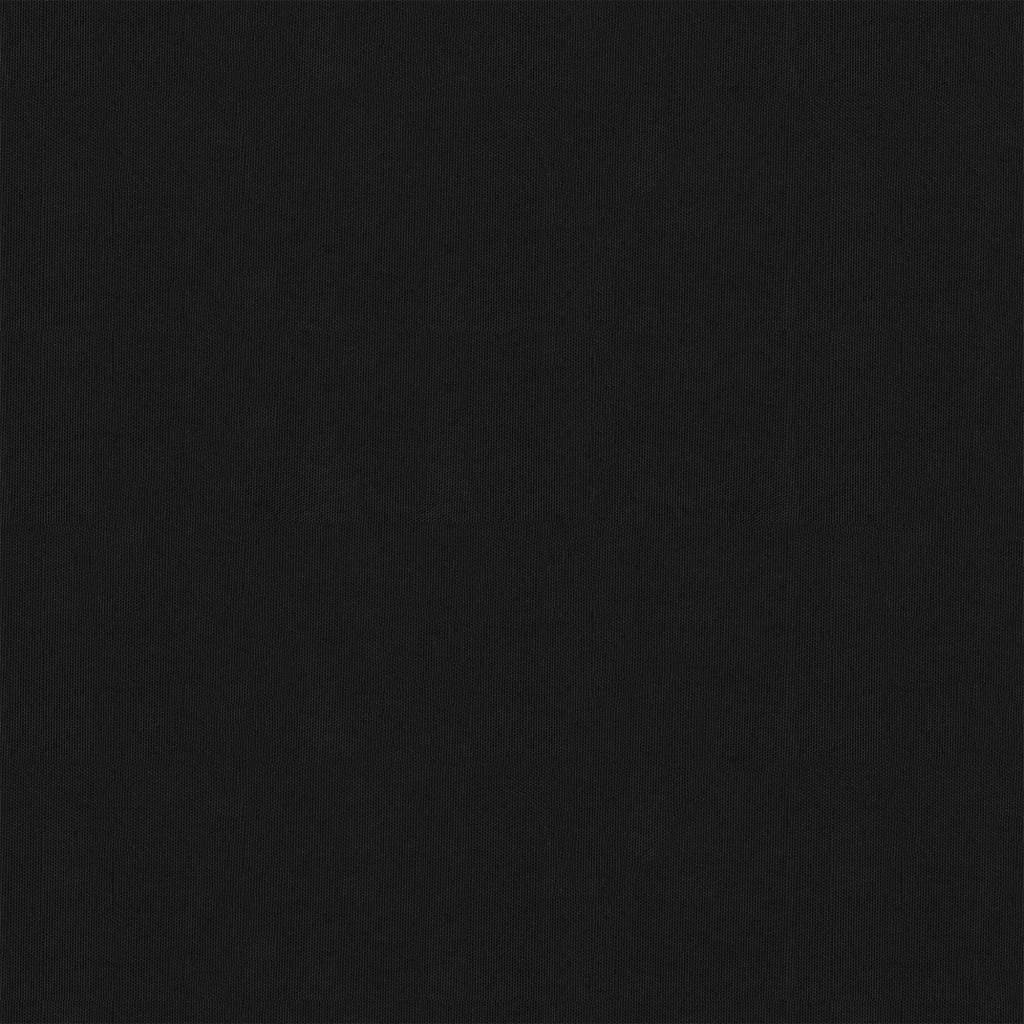 vidaXL Tela de varanda 120x600 cm tecido Oxford preto