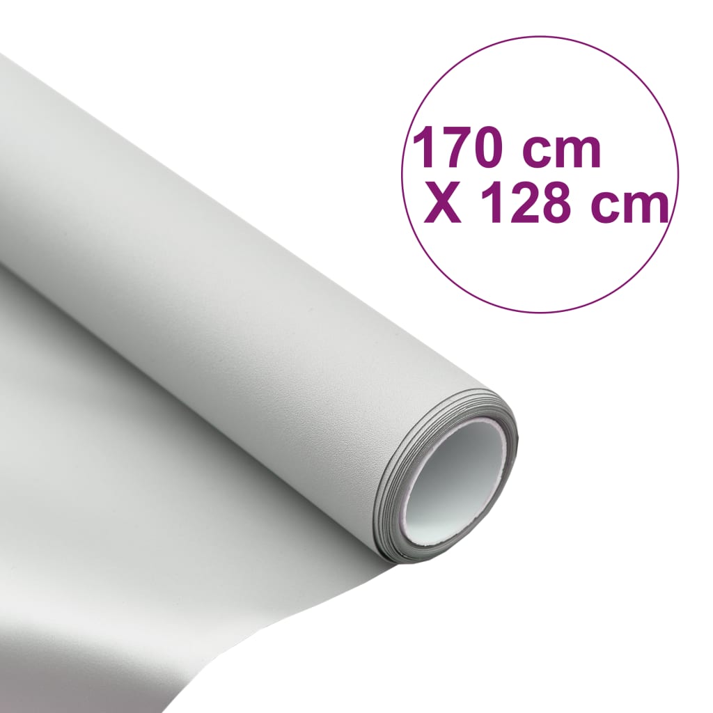 vidaXL Tecido para tela de projeção PVC metálico 84" 4:3