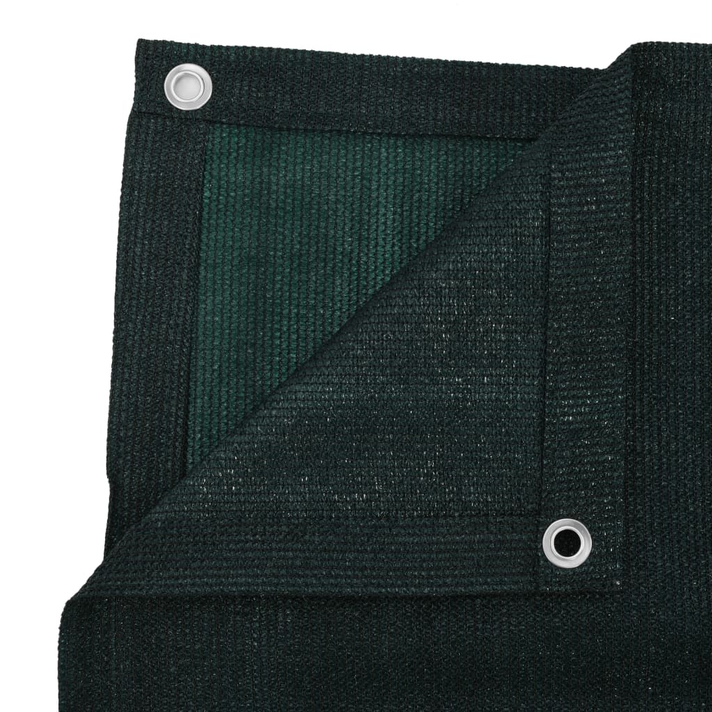 vidaXL Tapete de campismo para tenda PEAD 250x550 cm verde-escuro