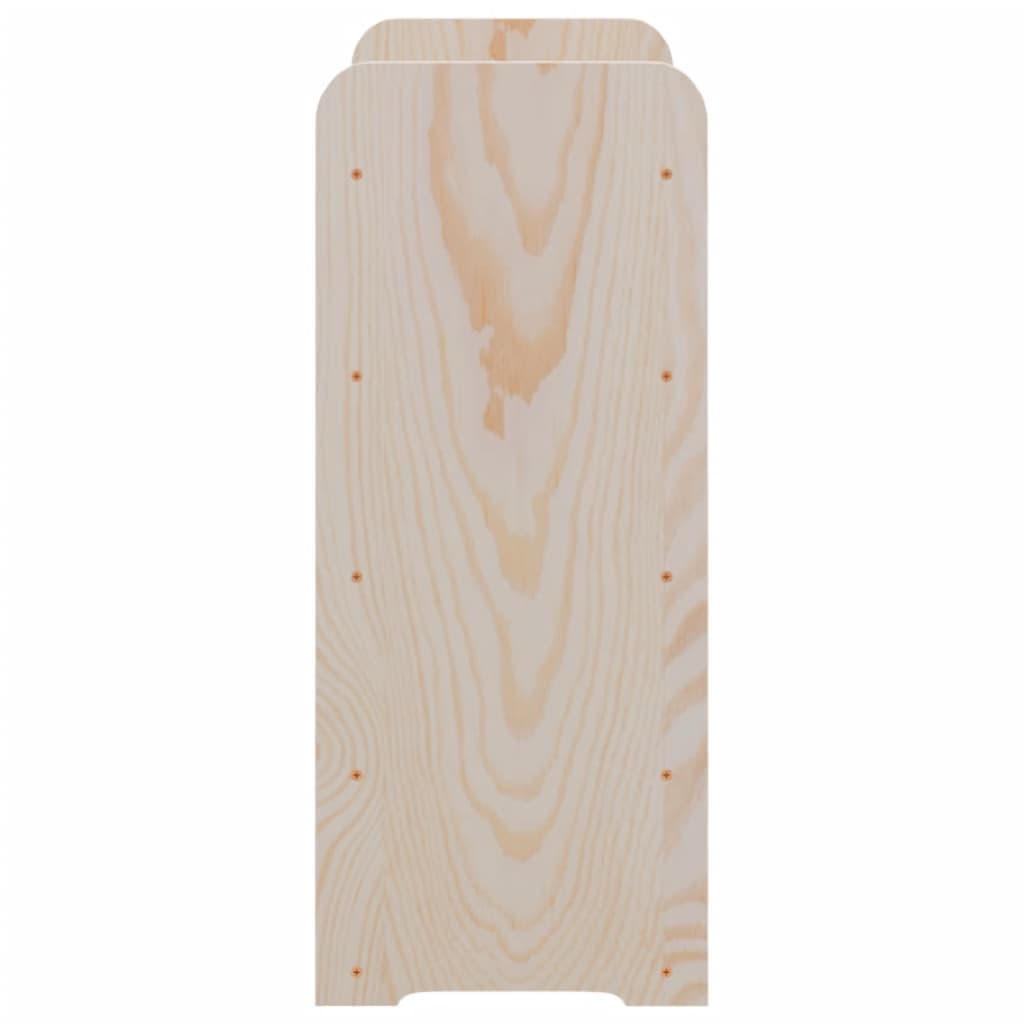 vidaXL Garrafeira c/ tábua no topo 67,5x25x60 cm madeira pinho maciça