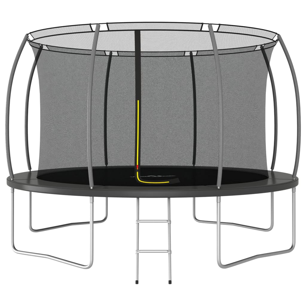 vidaXL Conjunto de trampolim redondo 366x80 cm 150 kg