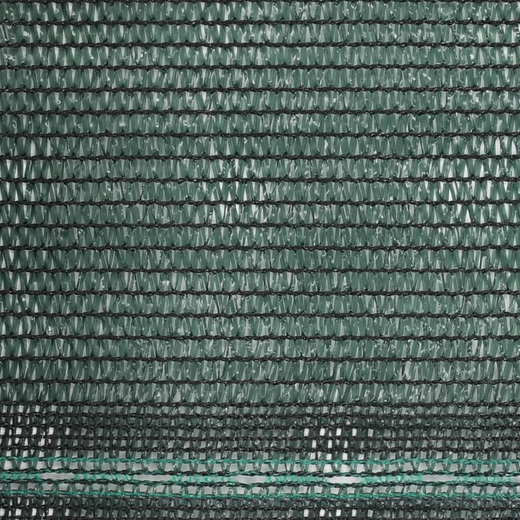 vidaXL Rede de ténis PEAD 2x50 m verde