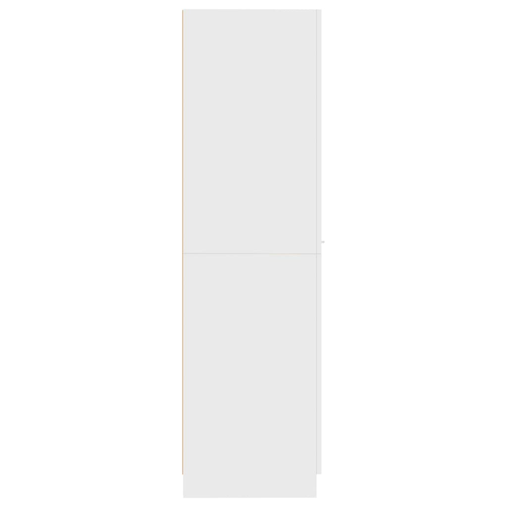 vidaXL Armário boticário 30x42,5x150 cm contraplacado branco