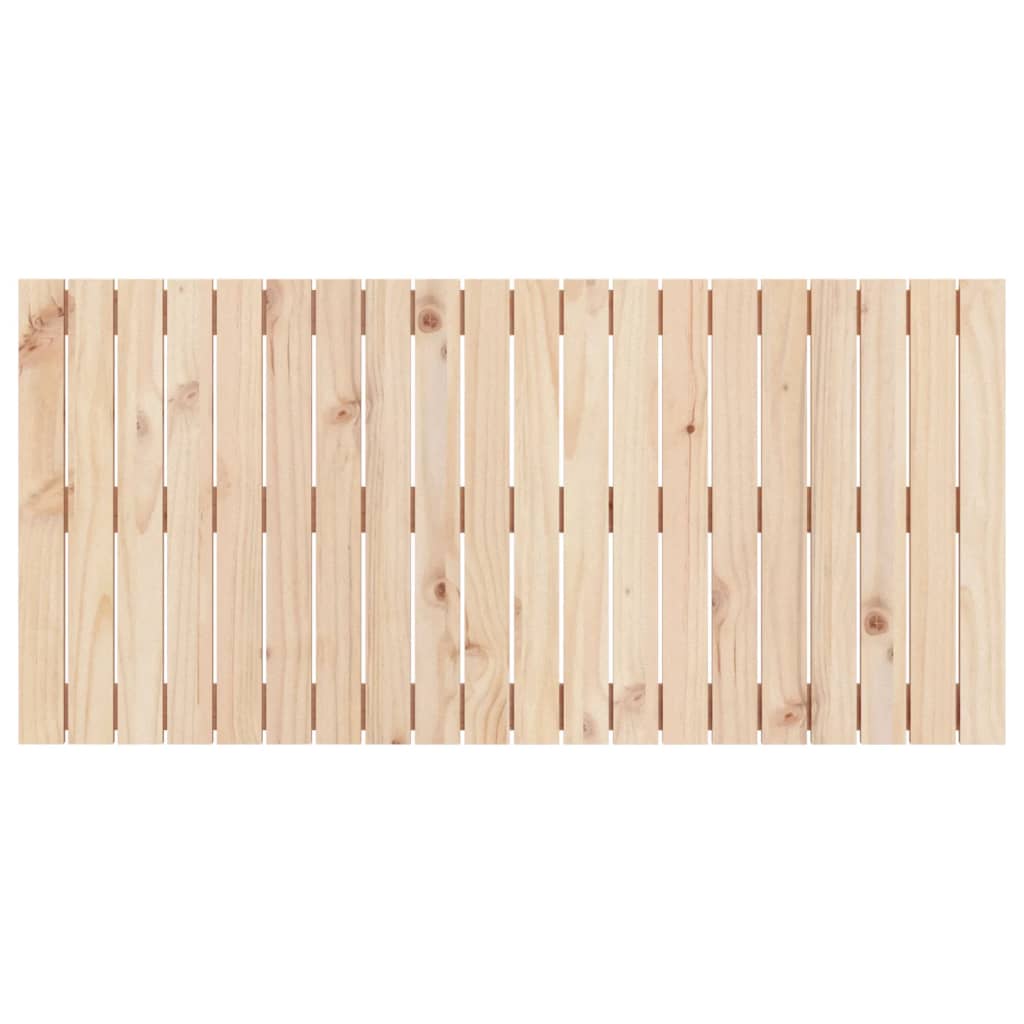 vidaXL Cabeceira de parede 127,5x3x60 cm madeira de pinho maciça