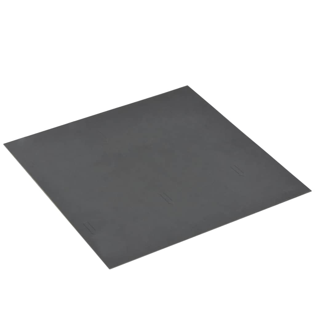 vidaXL Tábuas de soalho autoadesivas 5,11 m² PVC pontilhado cinzento