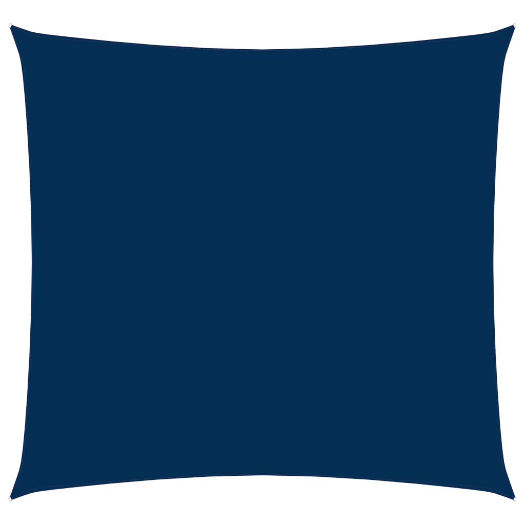 vidaXL Para-sol estilo vela tecido oxford quadrado 2,5x2,5 m azul