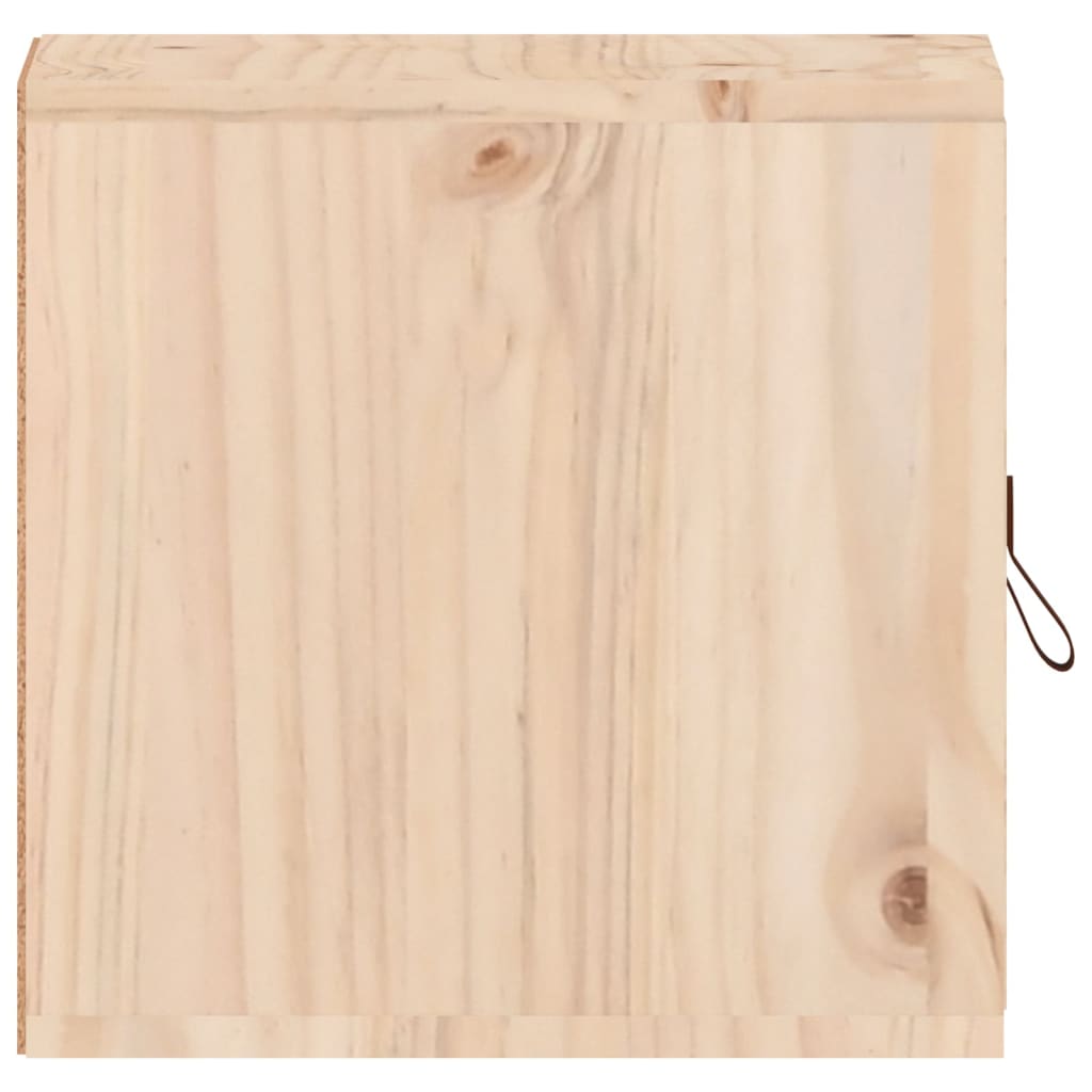 vidaXL Armário de parede 31,5x30x30 cm madeira de pinho maciça