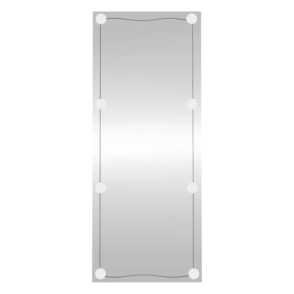 vidaXL Espelho de parede retangular com luzes LED 40x100 cm vidro